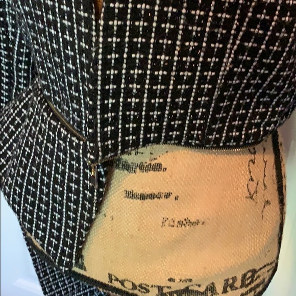 Michel Black Blazer with Convertible Zipper Detail - Picture 4 of 4